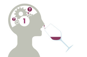 De la sensation à la perception des couleurs et arômes du vin