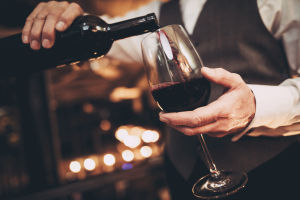 Service du vin