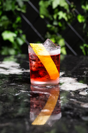 Cocktail negroni jamaicain