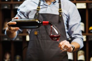 Servir du bon vin