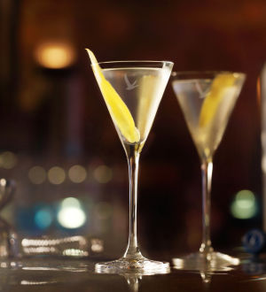 Cocktail Dry Martini japonisant
