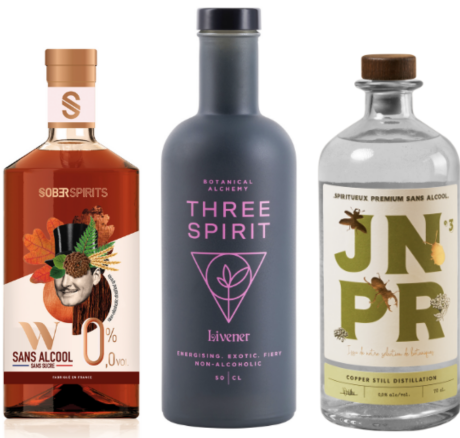 gamme de spiritueux non-alcoolisés
