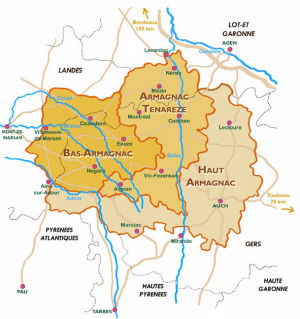 carte armagnac